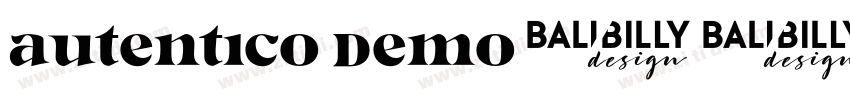 Autentico Demo字体转换